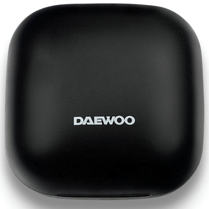 Daewoo TWS SPORT DW2012 Auriculares Deportivos Bluetooth con Gancho Negro